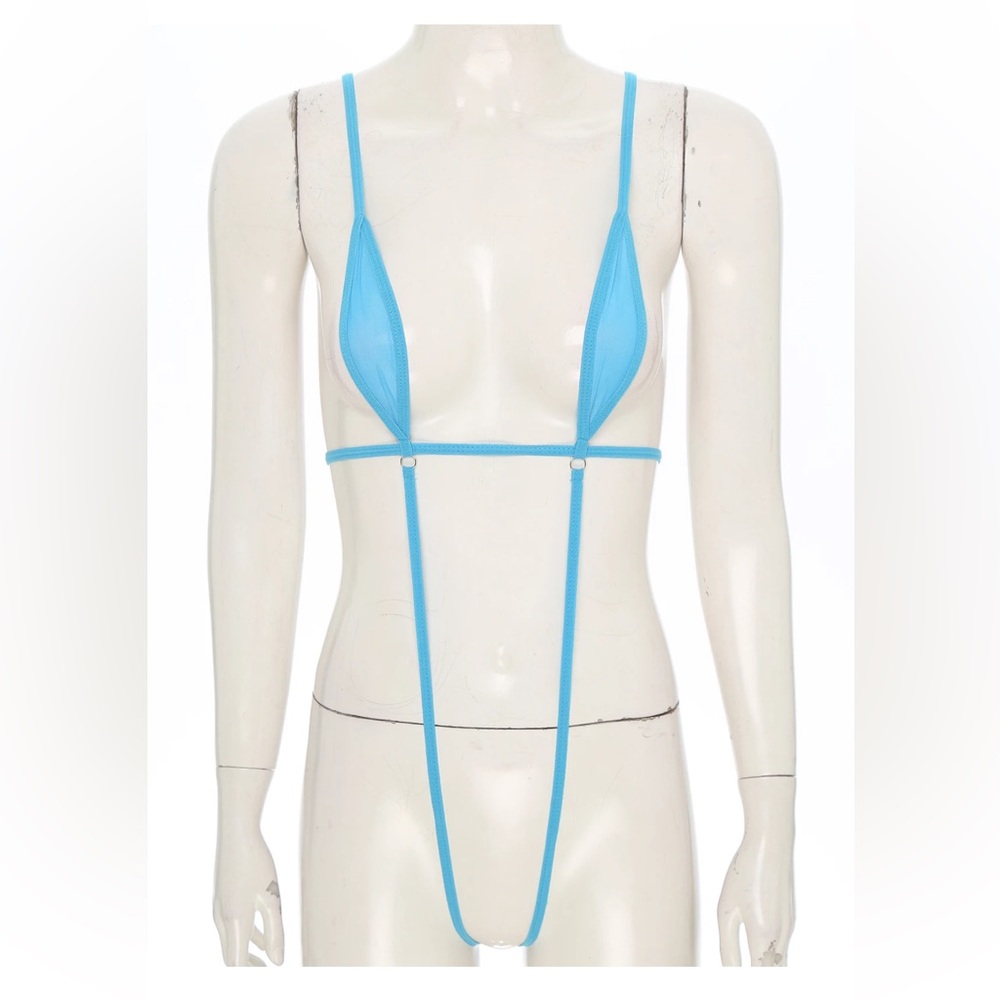 Sexy Women's One-Piece Slingshot Micro Bikini
G-String Teddy Crotchless Swimwear